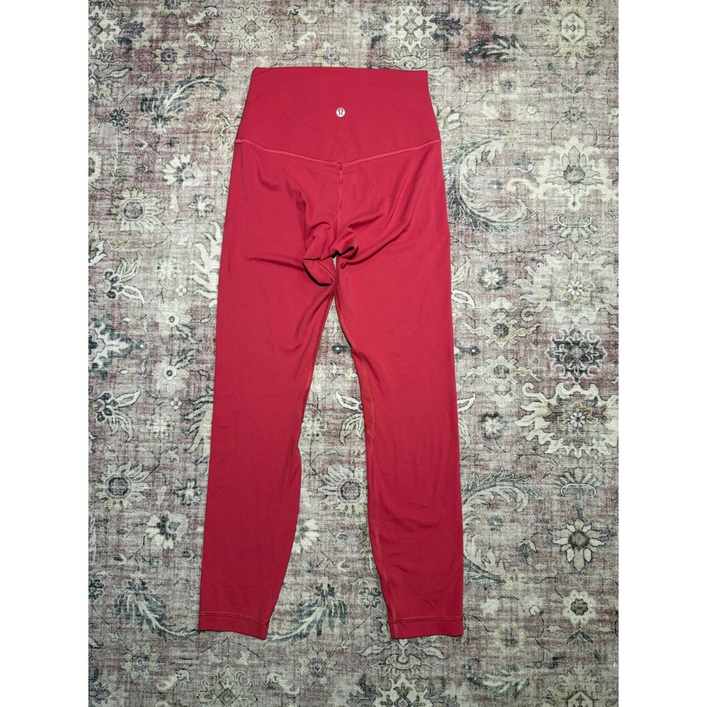 Lululemon Align High-Rise Pant 25" Vintage Rose Nulu Leggings LW5CT3S Size 4 EUC